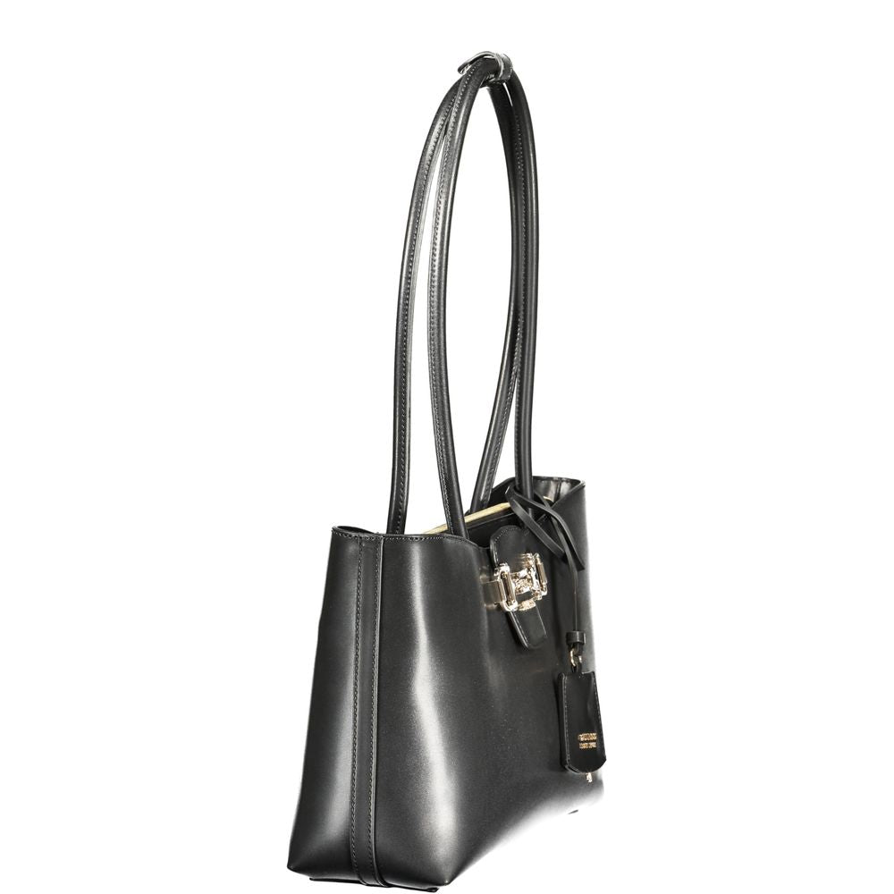 Guess Jeans Black Polyurethane Women Handbag