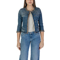 Liu Jo Light Blue Cotton Denim Jacket