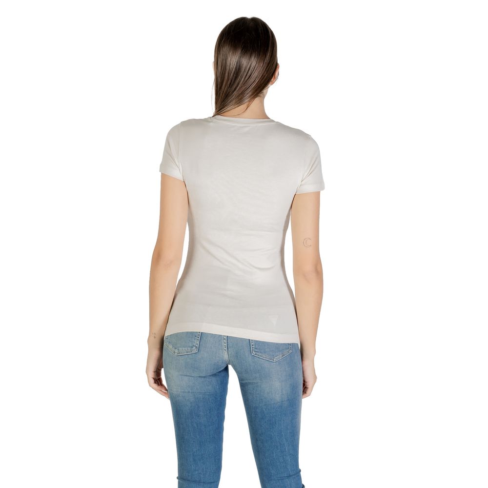 Guess Beige Cotton T-Shirt