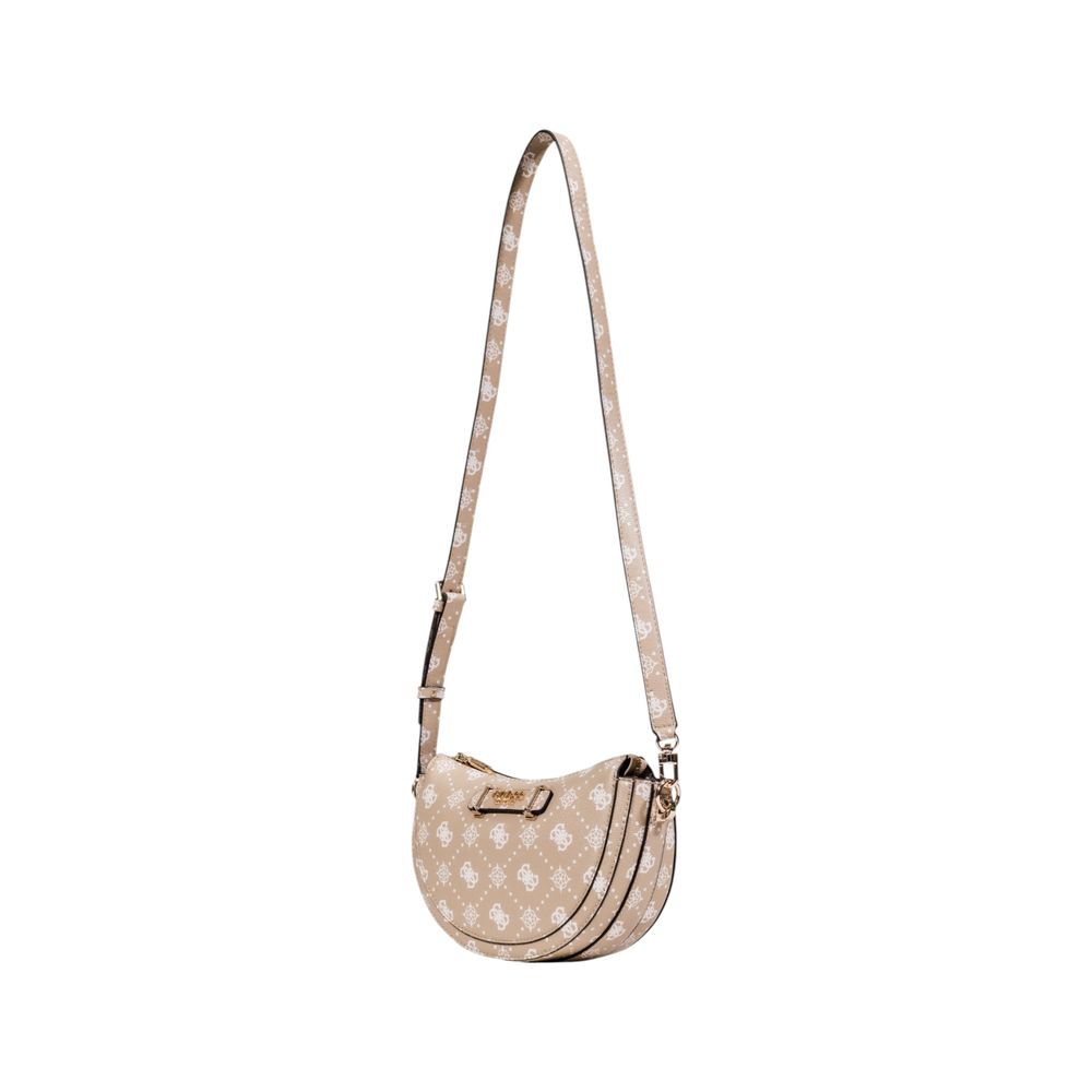 Guess Beige Polyethylene Handbag