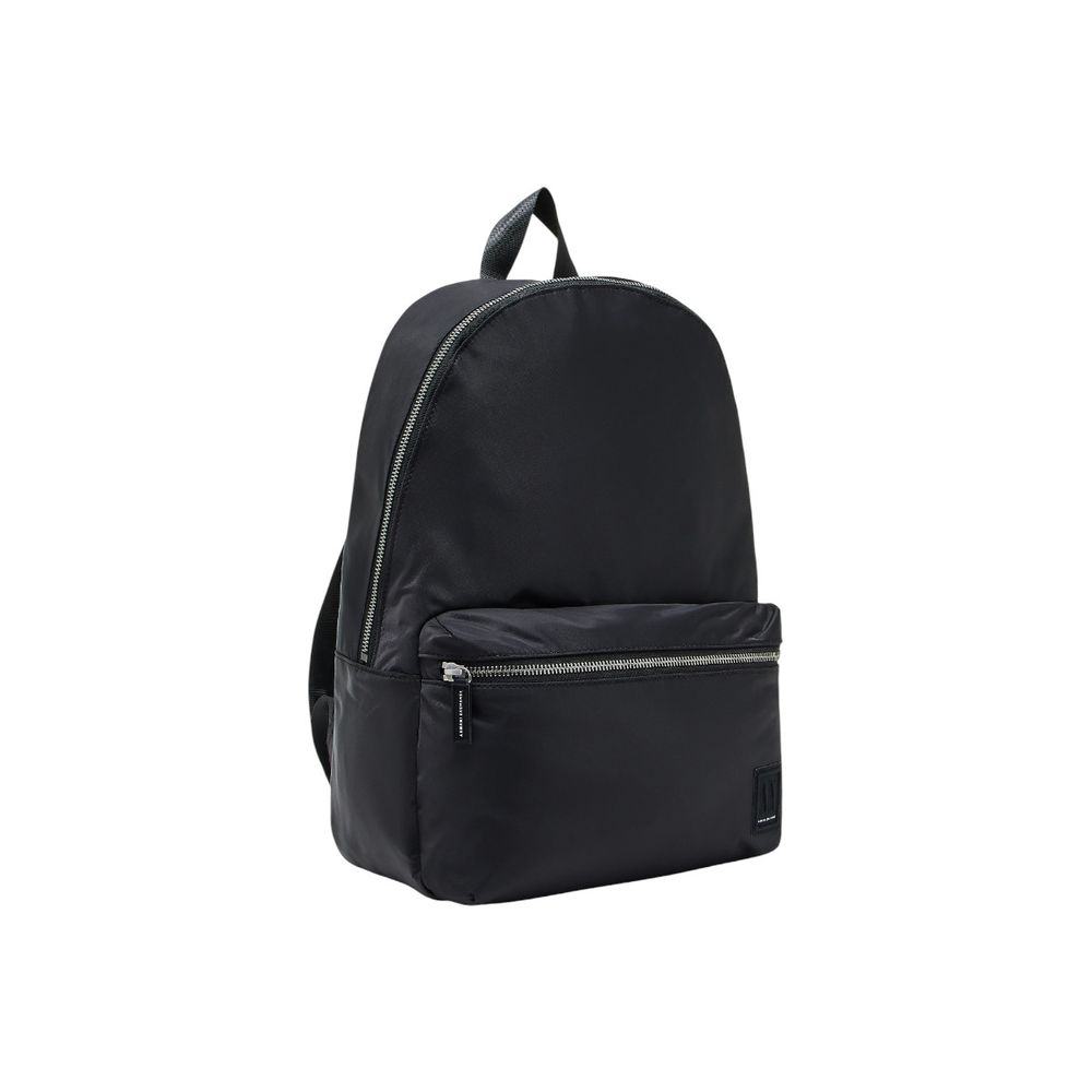 Armani Exchange Black Polyamide Backpack
