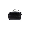 Armani Exchange Black Polyester Clutch Bag