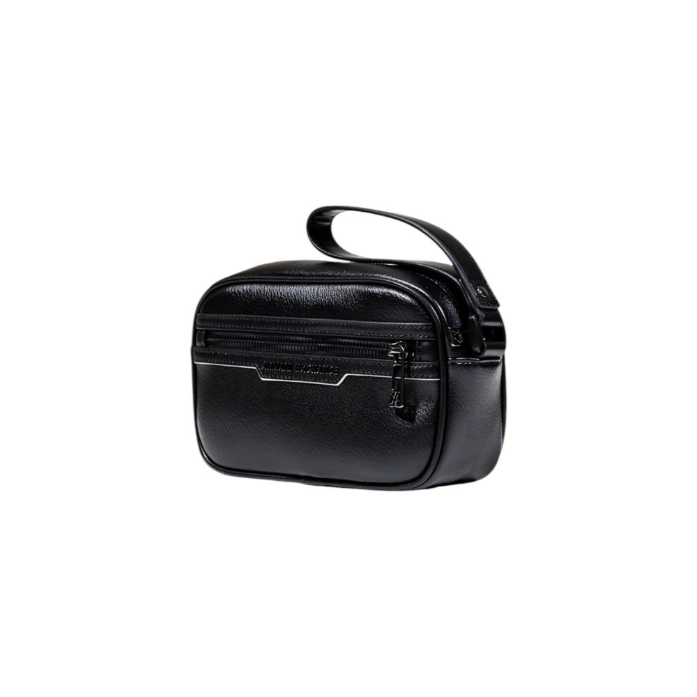 Armani Exchange Black Polyester Clutch Bag