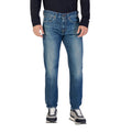 Replay Blue Cotton Skinny Jeans
