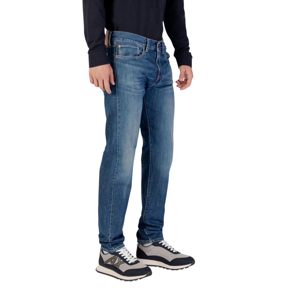 Replay Blue Cotton Skinny Jeans
