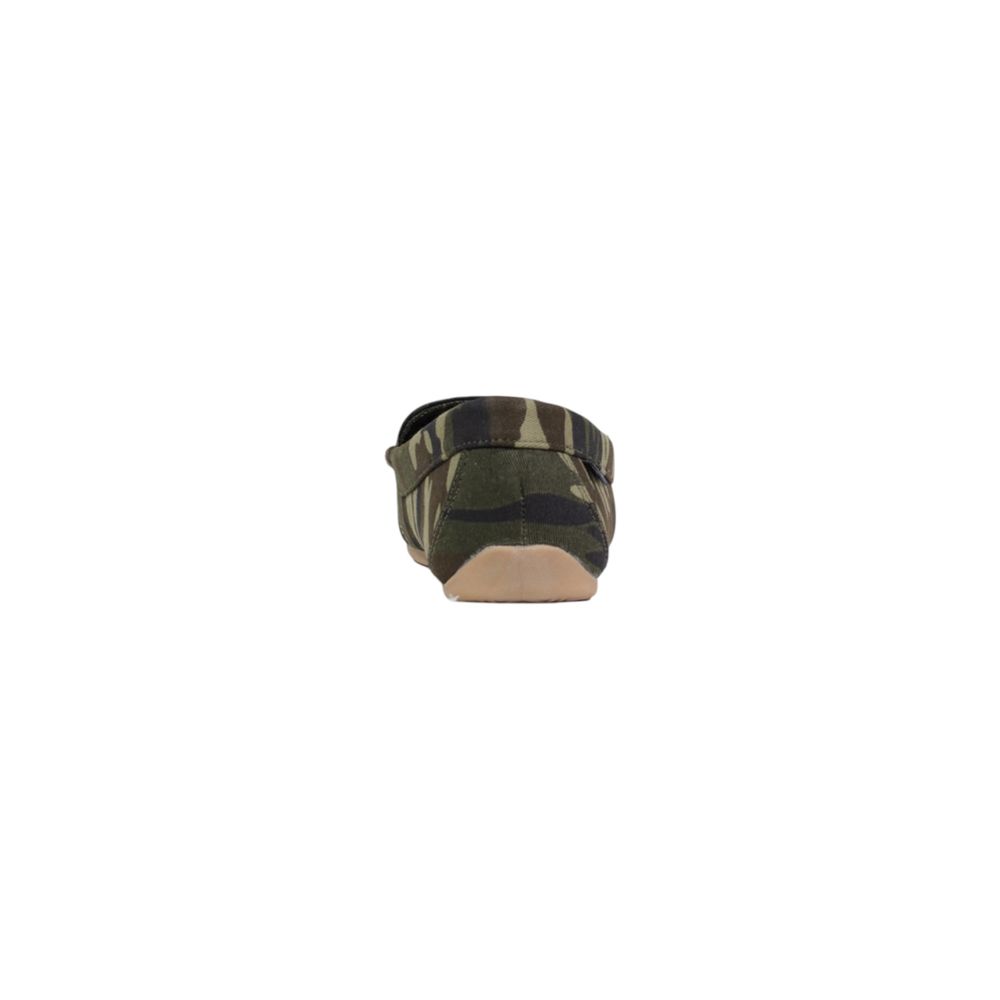Ralph Lauren Green Textile Slippers