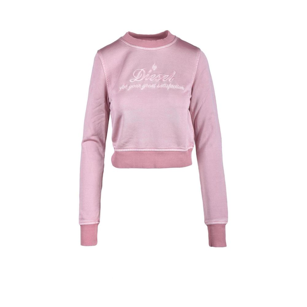 Diesel Pink Viscose Sweatshirt