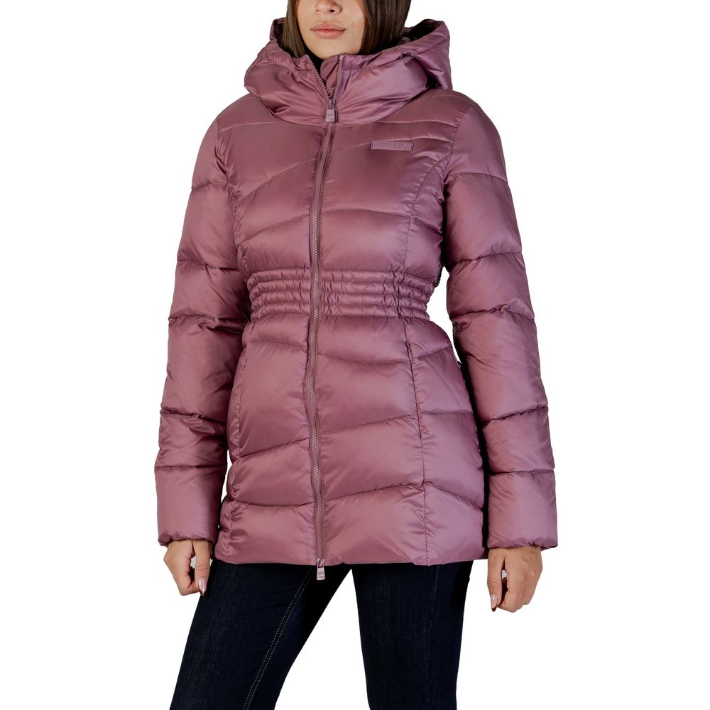 EA7 Emporio Armani Purple Polyamide Bomber