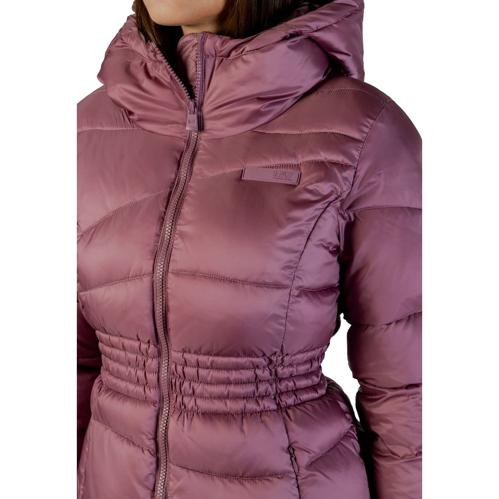 EA7 Emporio Armani Purple Polyamide Bomber