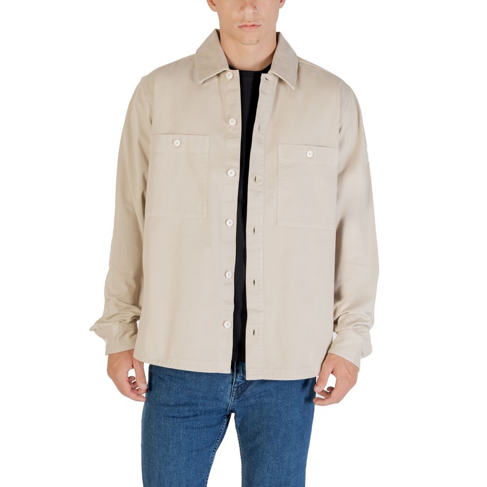 Hugo Boss Beige Polyester Shirt