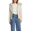 Morgan De Toi Beige Polyethylene Jackets And Coat
