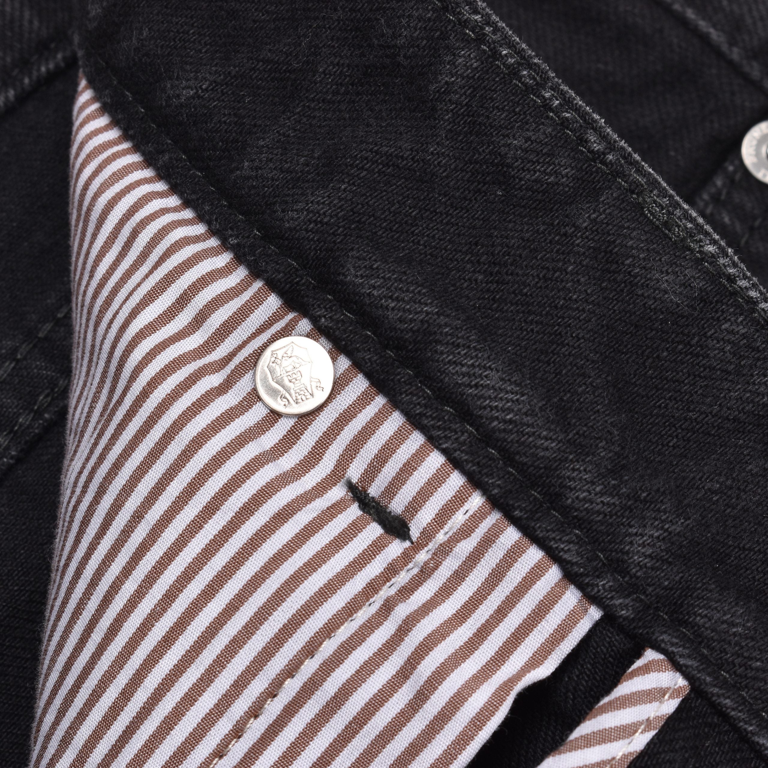 Brunello Cucinelli Black Cotton Jeans Denim