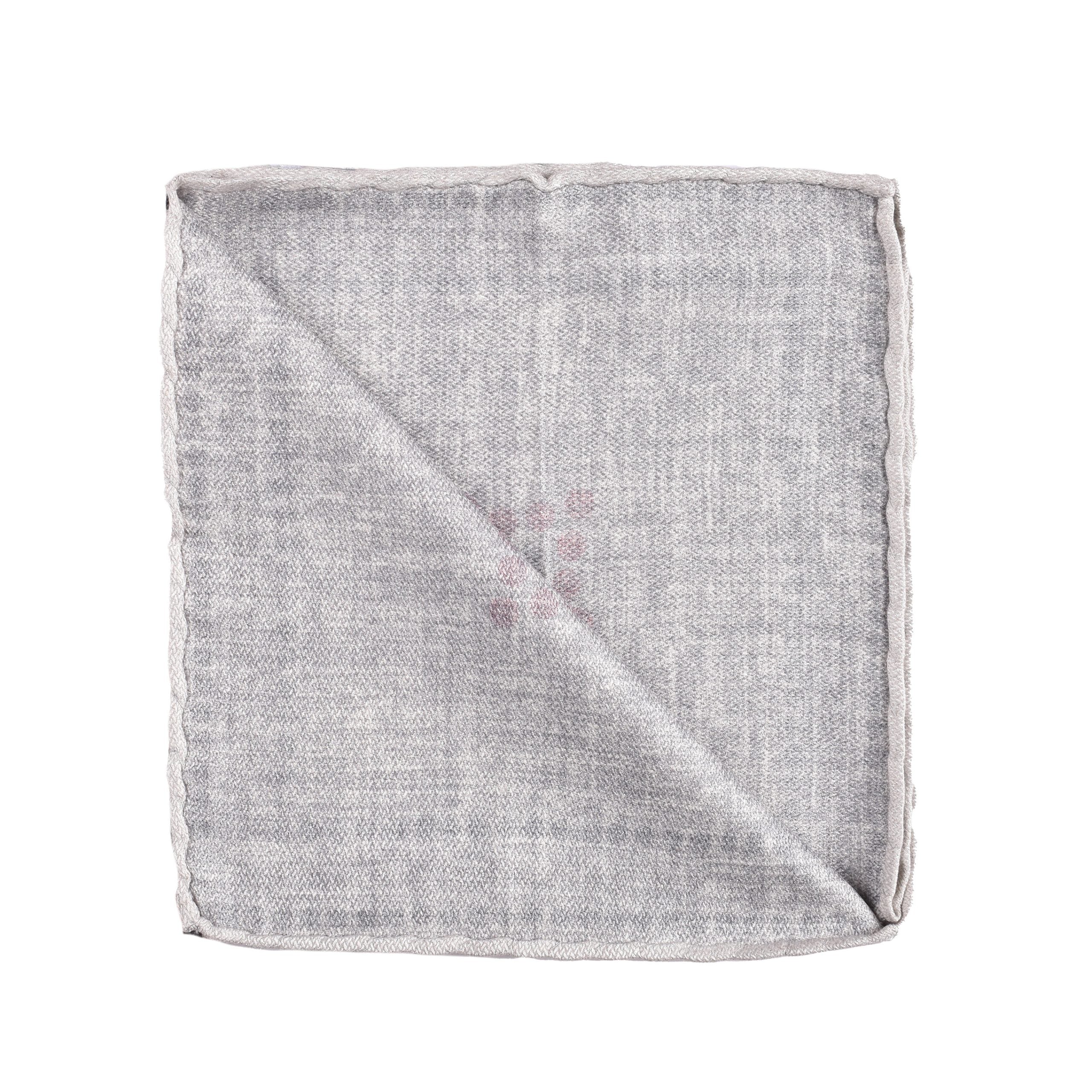 Brunello Cucinelli Bicolor Silk Pocket Square