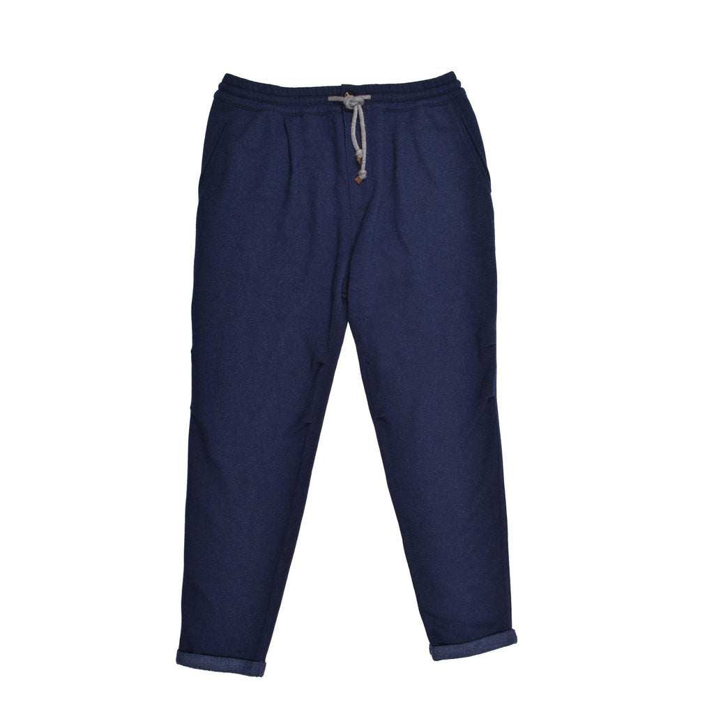 Brunello Cucinelli Blue Cashmere Joggers (Workout Pants)