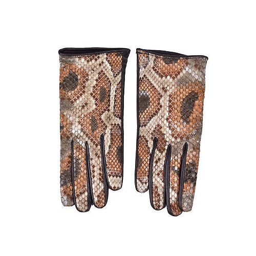 Brunello Cucinelli Army Leather Gloves