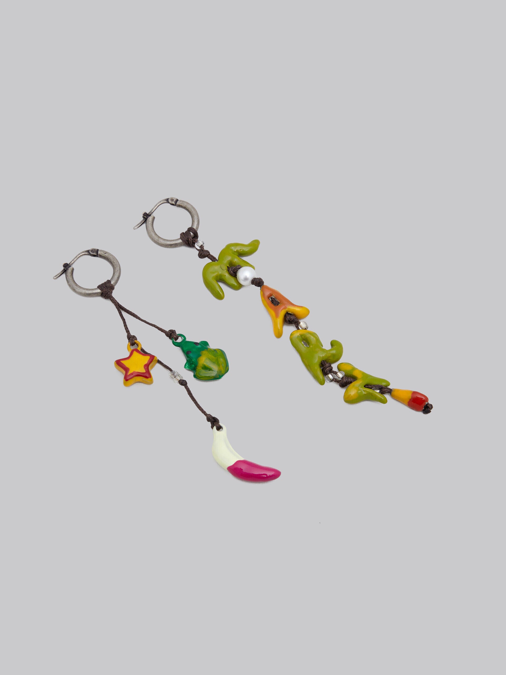 Marni Multicolor Fibres Earrings