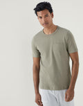 Brunello Cucinelli Green Cotton T-Shirt
