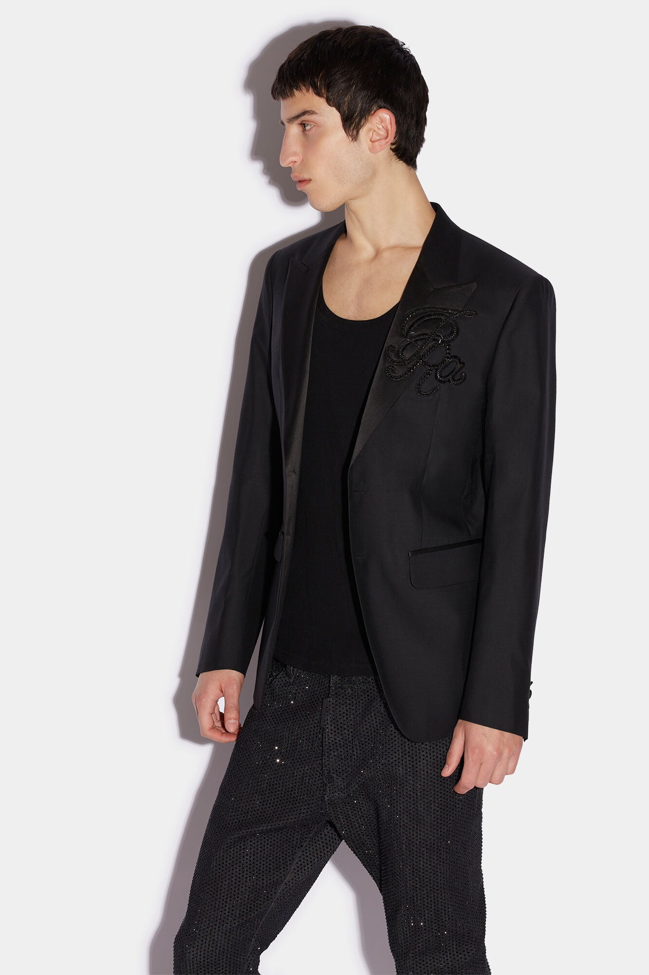 Dsquared² Black Fibres Blazer