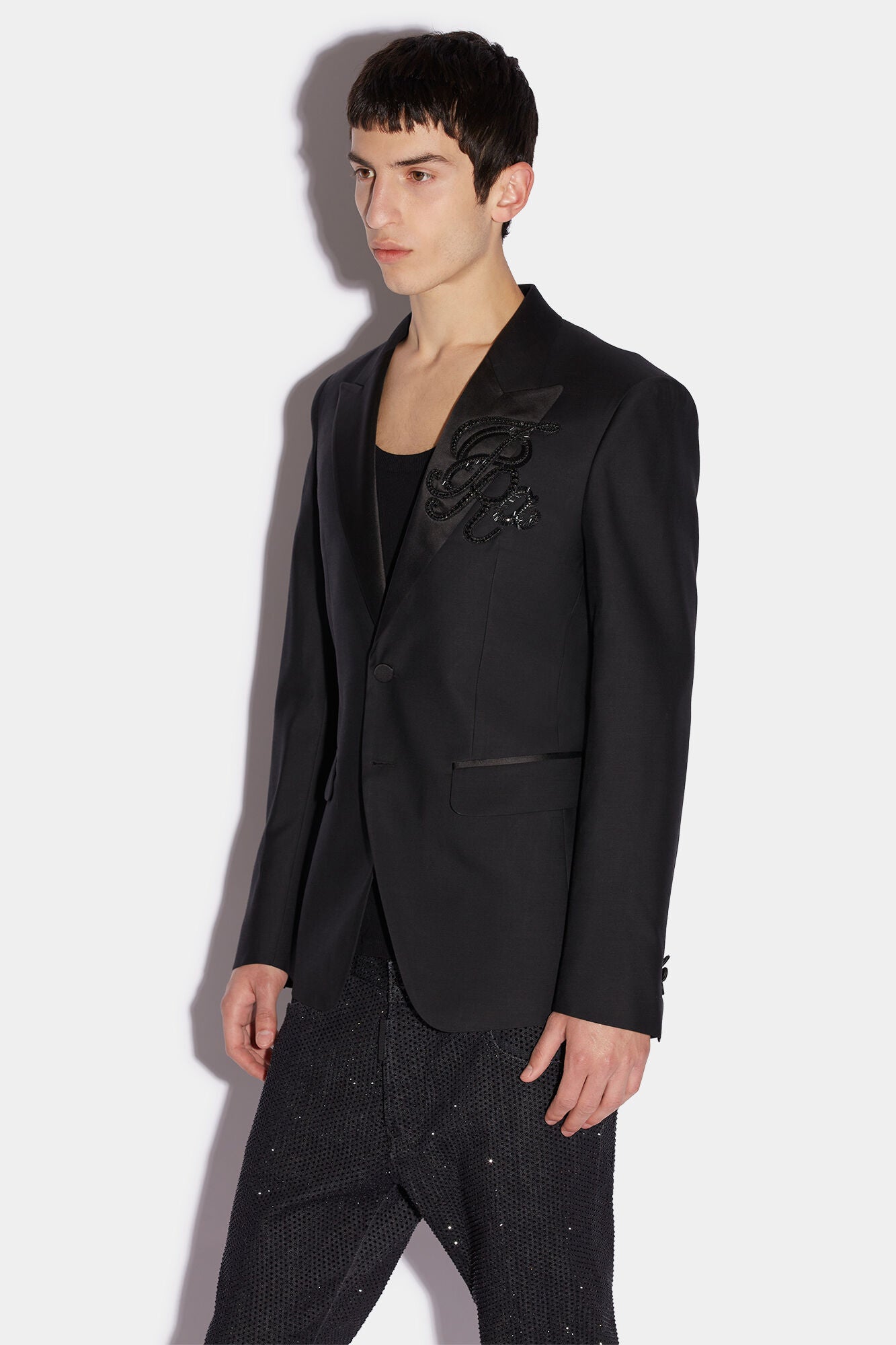 Dsquared² Black Fibres Blazer