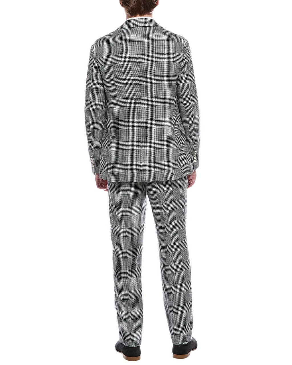 Brunello Cucinelli Black Linen Two-Piece Suit