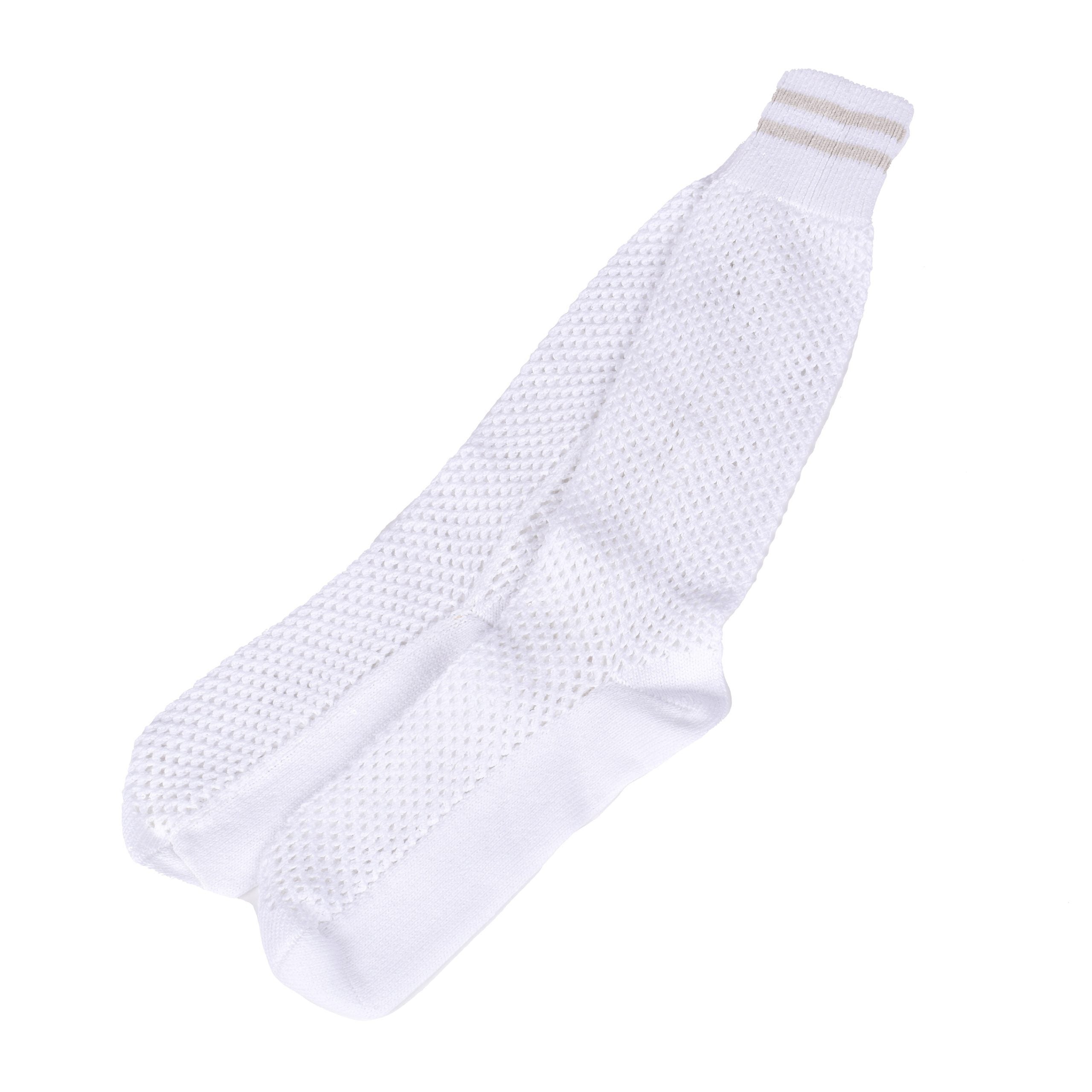 Brunello Cucinelli White Cotton Socks
