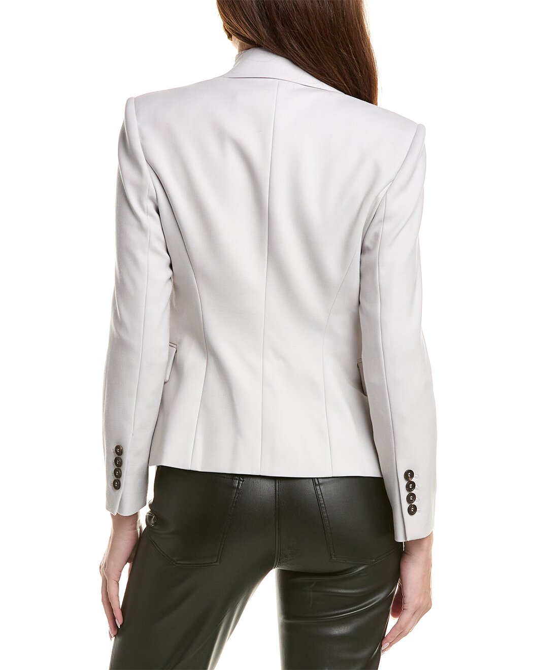 Brunello Cucinelli White Wool Blazer