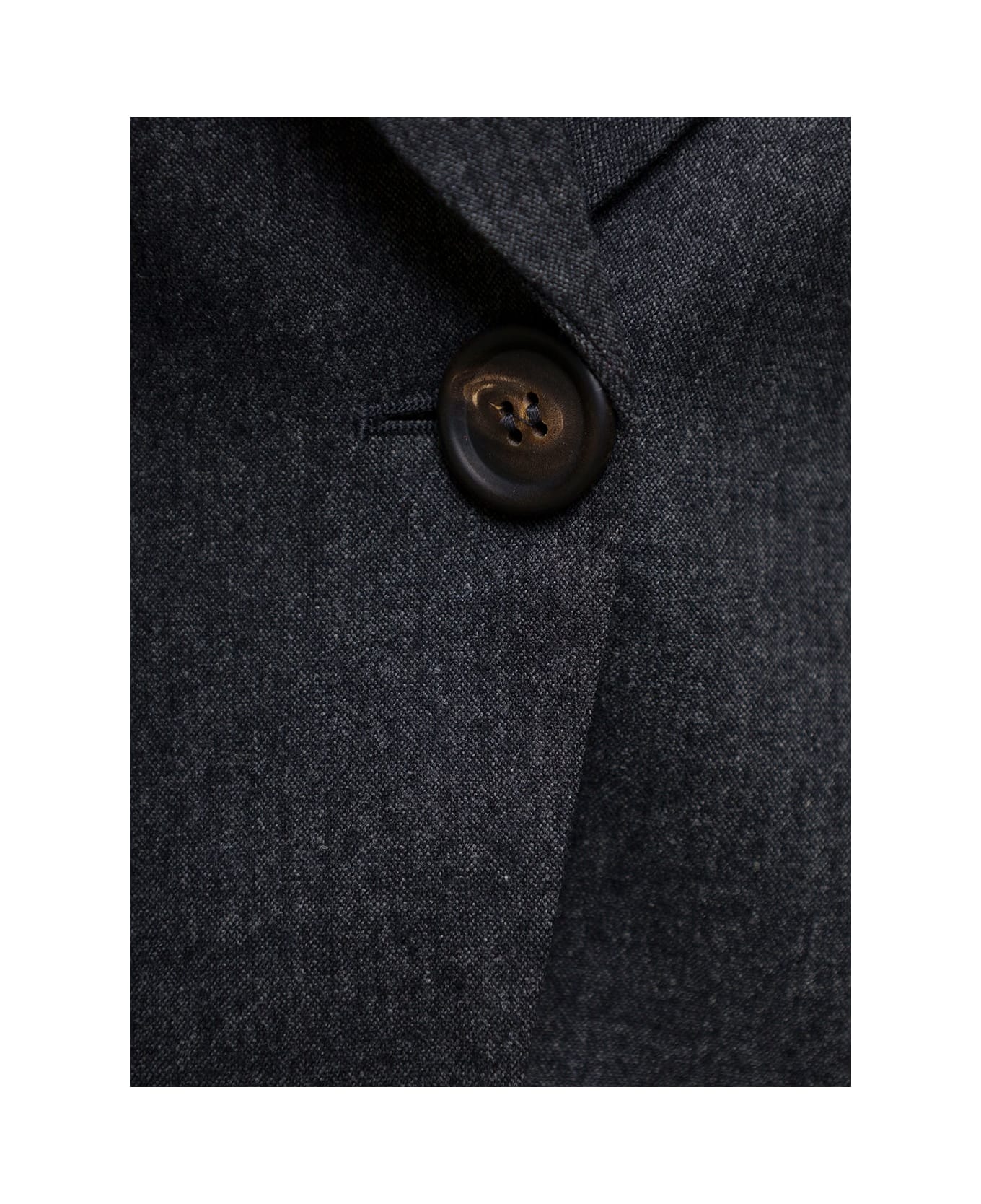 Brunello Cucinelli Gray Wool Blazer