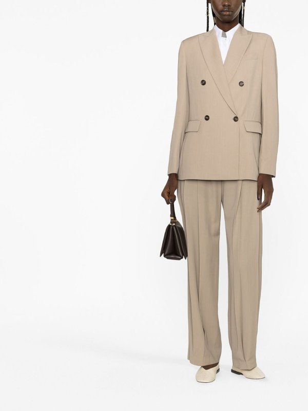 Brunello Cucinelli Beige Viscose Blazer