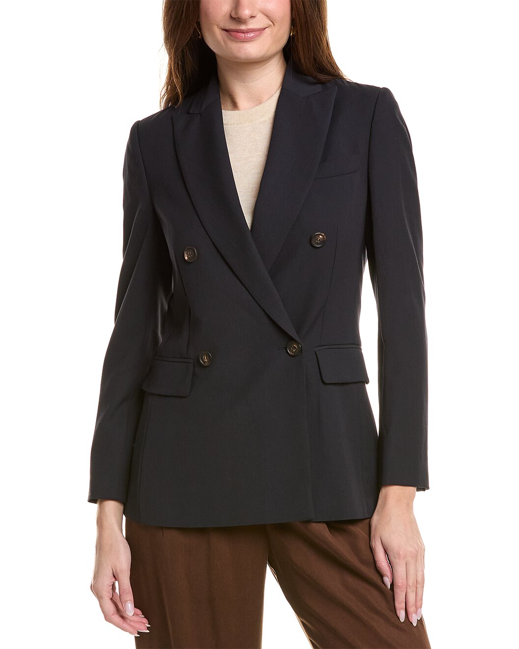 Brunello Cucinelli Blue Viscose Blazer
