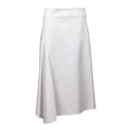Brunello Cucinelli White Cotton Midi Skirt