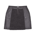 Brunello Cucinelli Bicolor Wool Mini Skirt