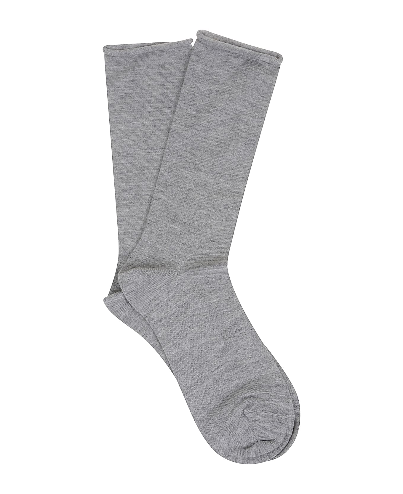 Brunello Cucinelli Gray Cashmere Socks