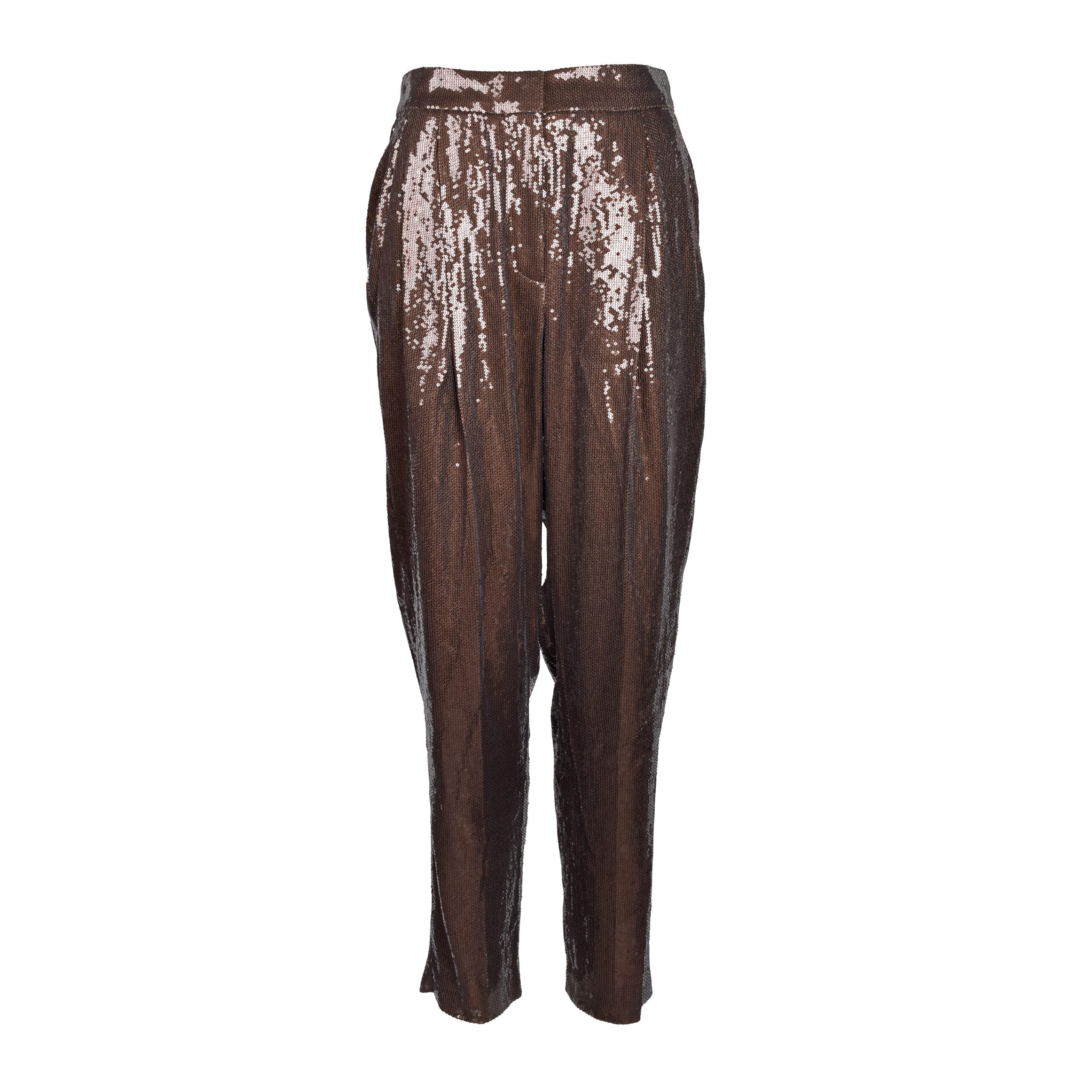 Brunello Cucinelli Beige Acetate Two-Piece Suit