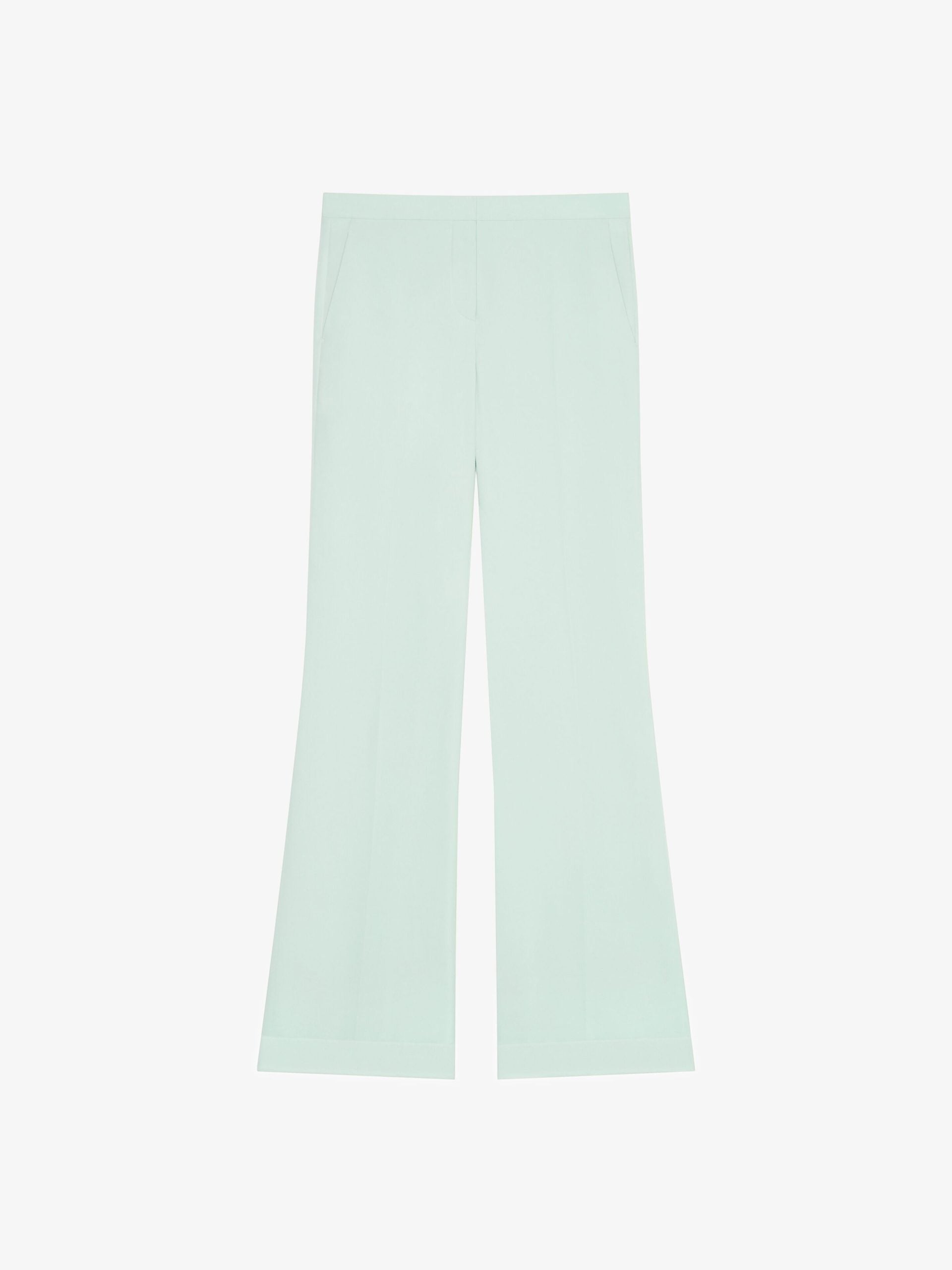 Givenchy Green Fibres Flared Pants