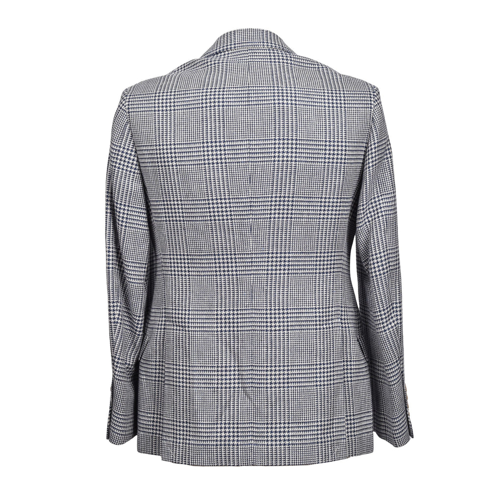 Brunello Cucinelli Blue Linen Coat