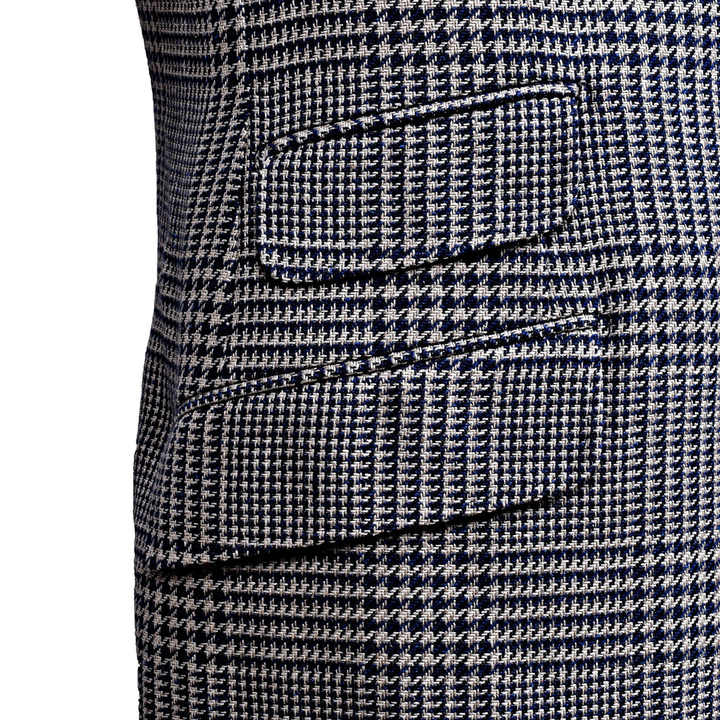 Brunello Cucinelli Blue Linen Coat