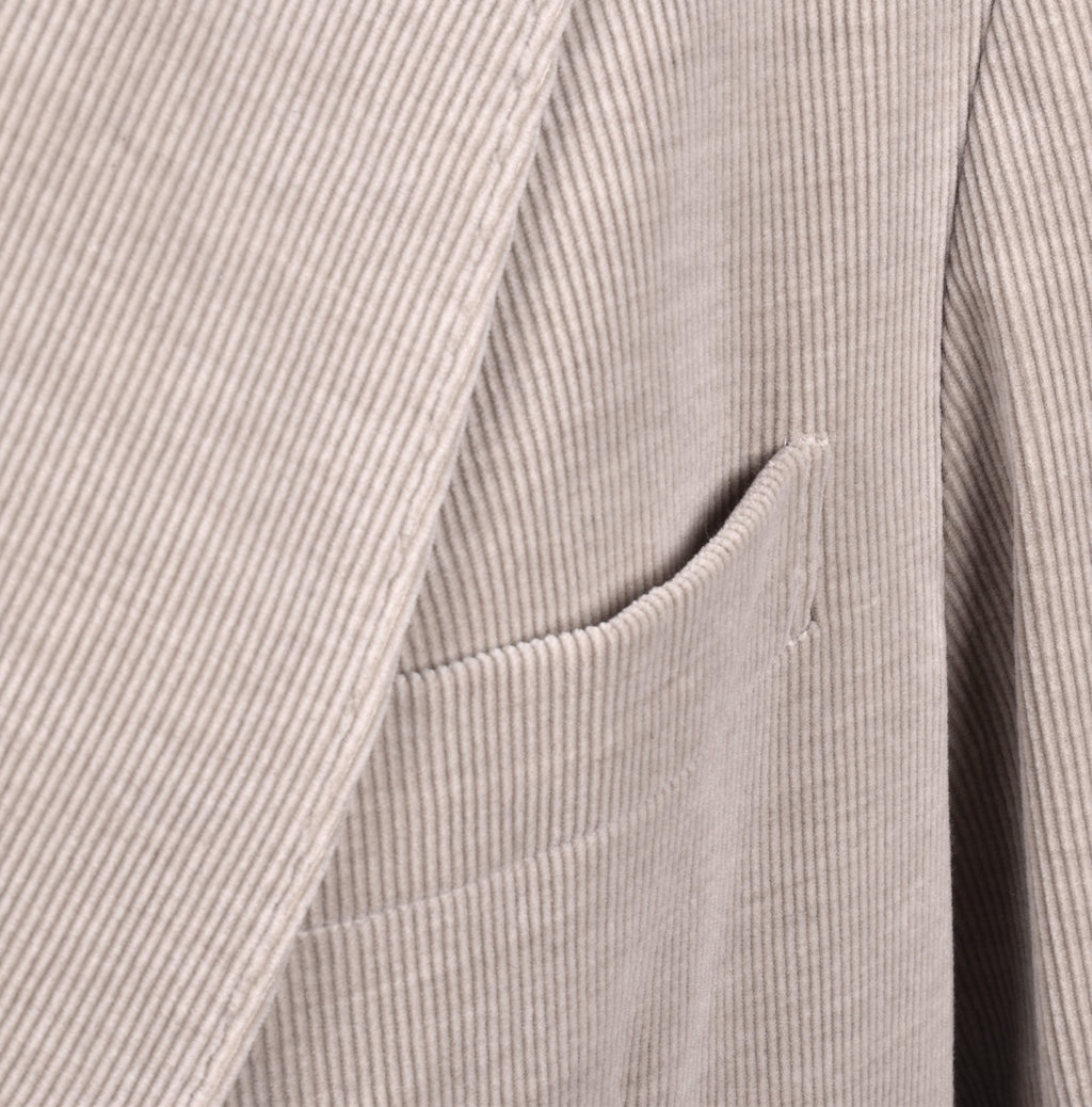 Brunello Cucinelli Beige Cotton Blazer