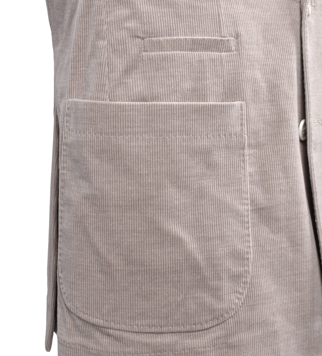 Brunello Cucinelli Beige Cotton Blazer