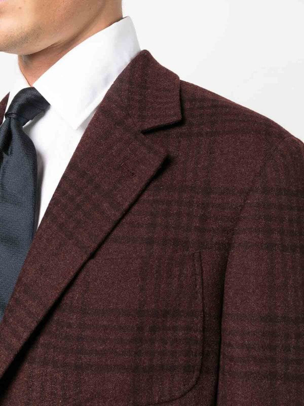 Brunello Cucinelli Multicolor Wool Blazer