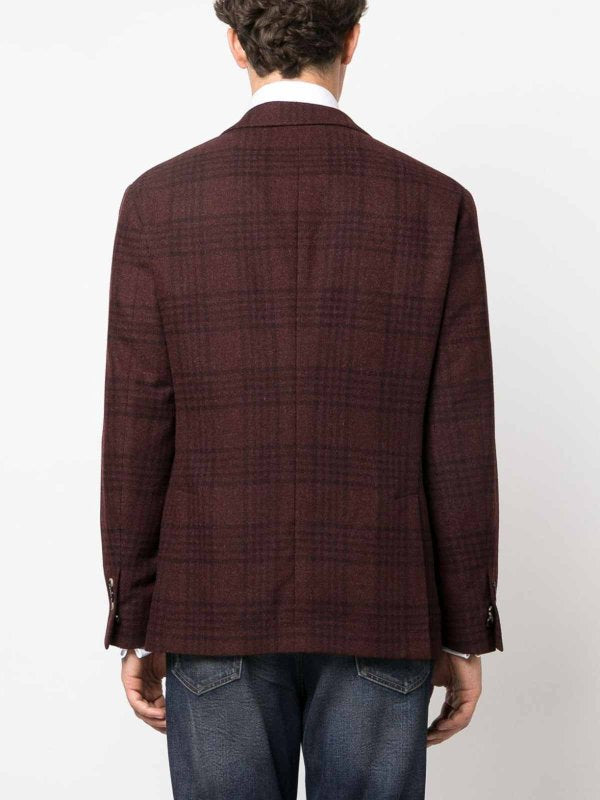 Brunello Cucinelli Multicolor Wool Blazer