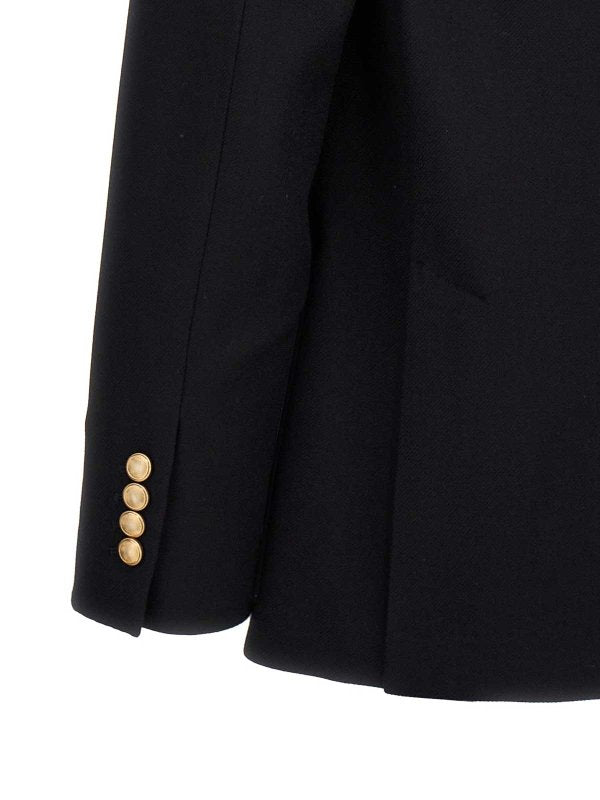 Brunello Cucinelli Blue Wool Blazer