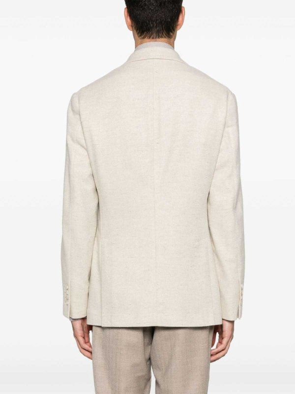 Brunello Cucinelli Yellow Wool Blazer