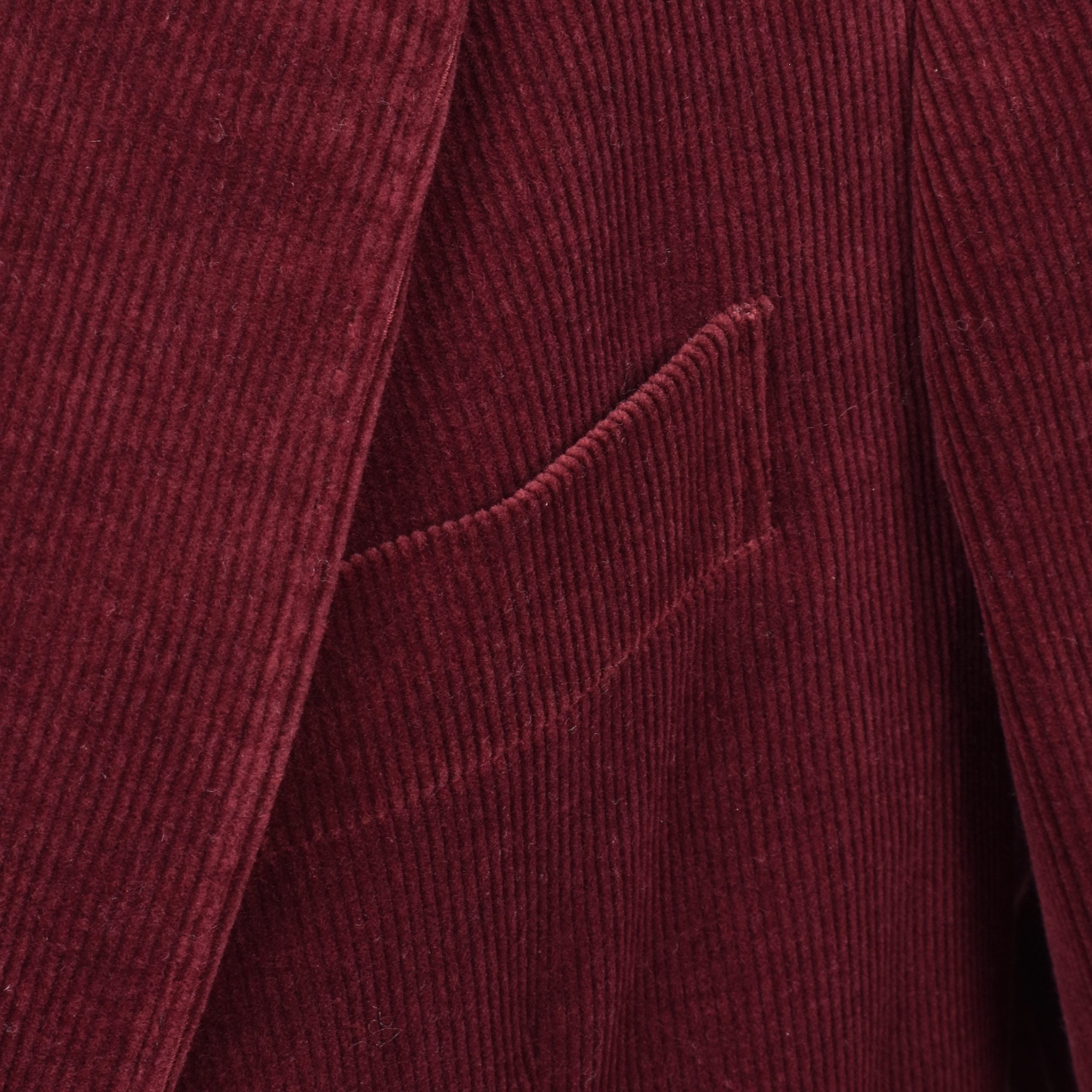 Brunello Cucinelli Burgundy Cotton Blazer