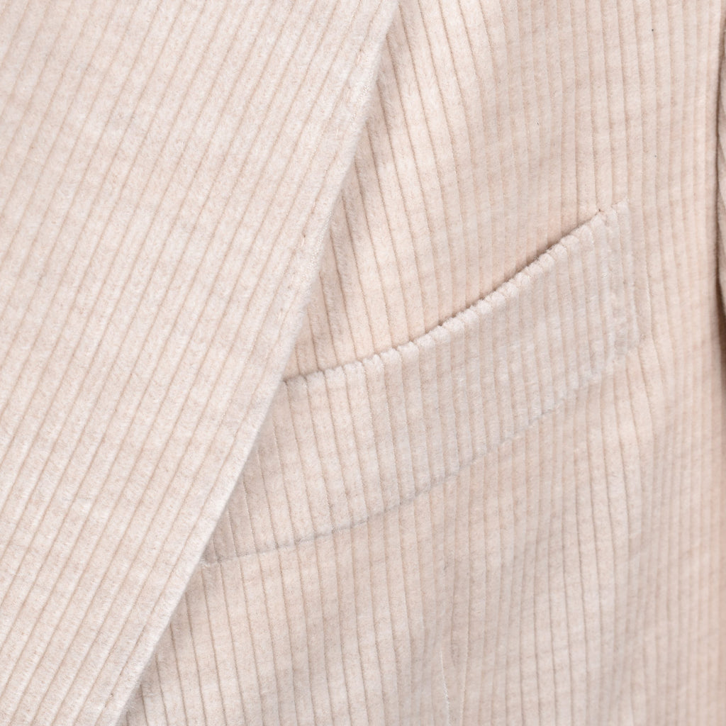 Brunello Cucinelli Beige Cotton Blazer