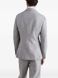 Brunello Cucinelli Gray Wool Blazer