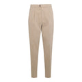 Brunello Cucinelli Brown Cotton Casual Pants