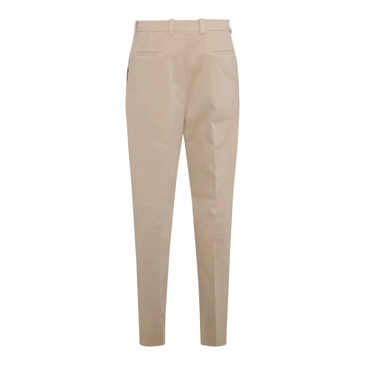 Brunello Cucinelli Brown Cotton Casual Pants