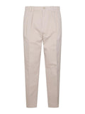Brunello Cucinelli Beige Cotton Casual Pants