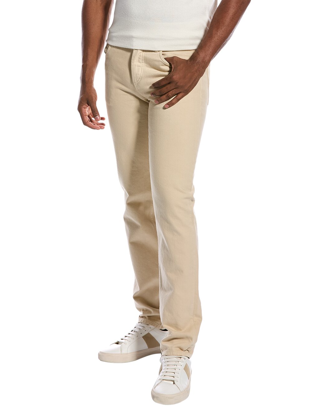 Brunello Cucinelli Beige Cotton Casual Pants