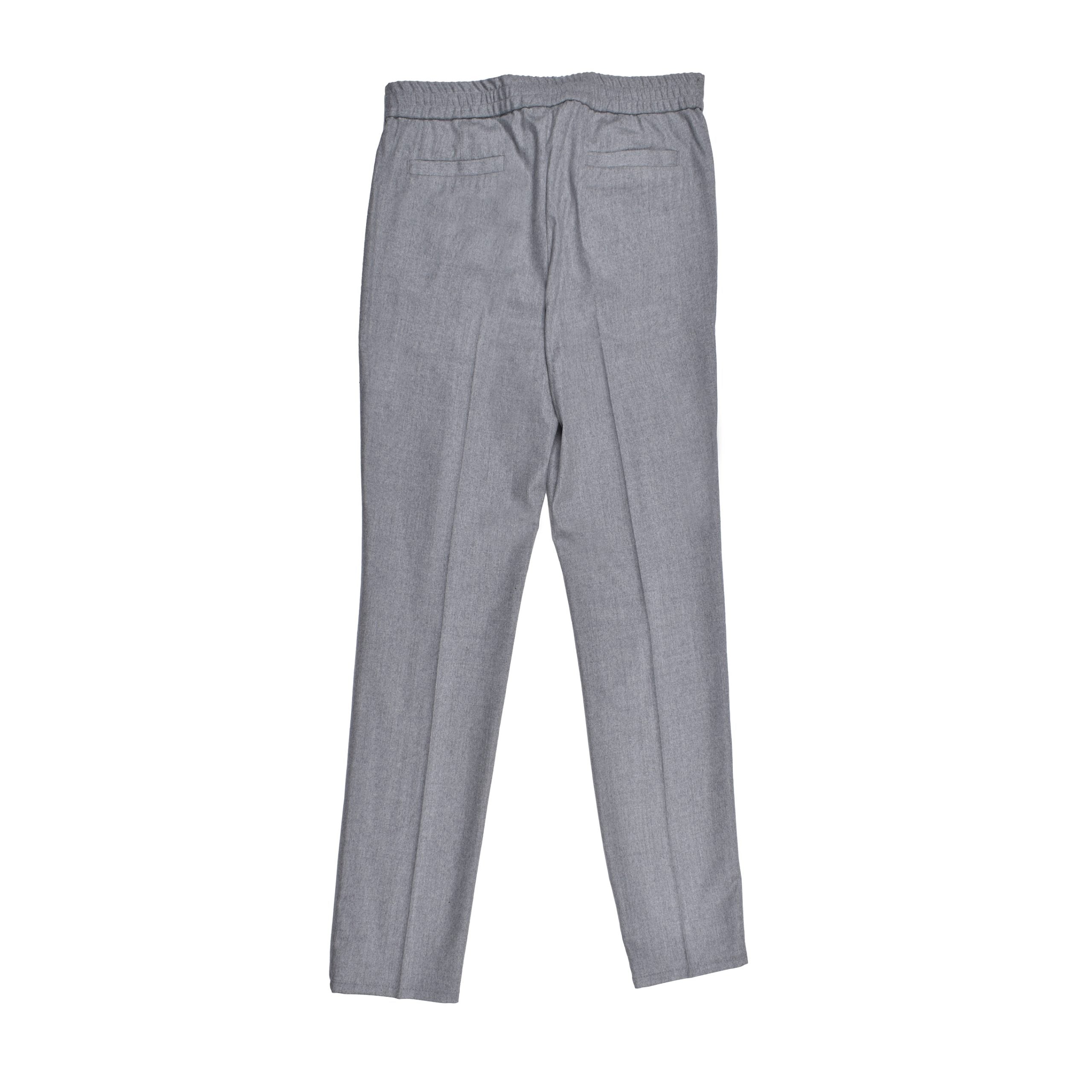 Brunello Cucinelli Gray Wool Casual Pants